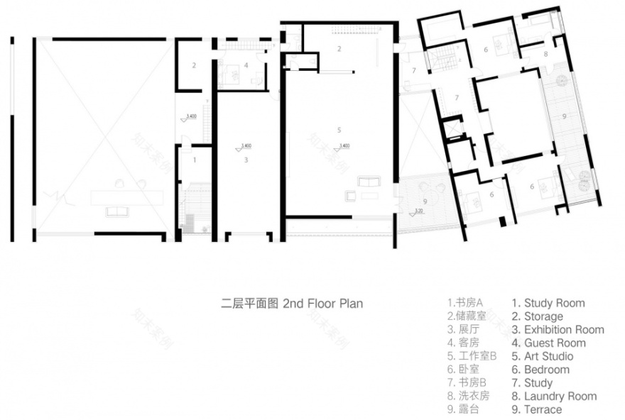 垣宅艺术家工作室丨焉尘建筑设计工作室-57
