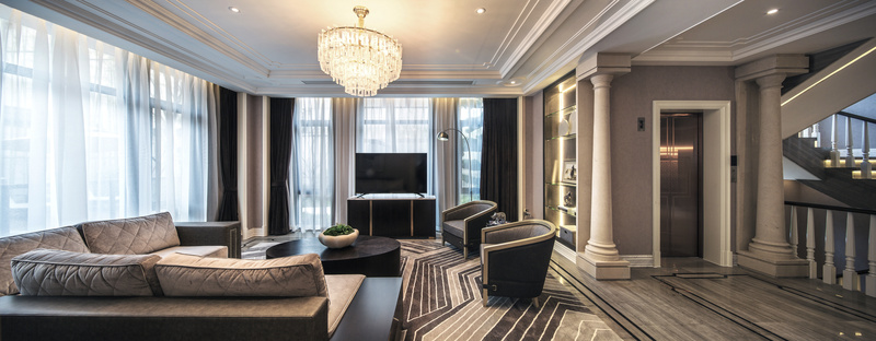 绍兴御香园四期独栋别墅 | 后现代美式奢华空间-23