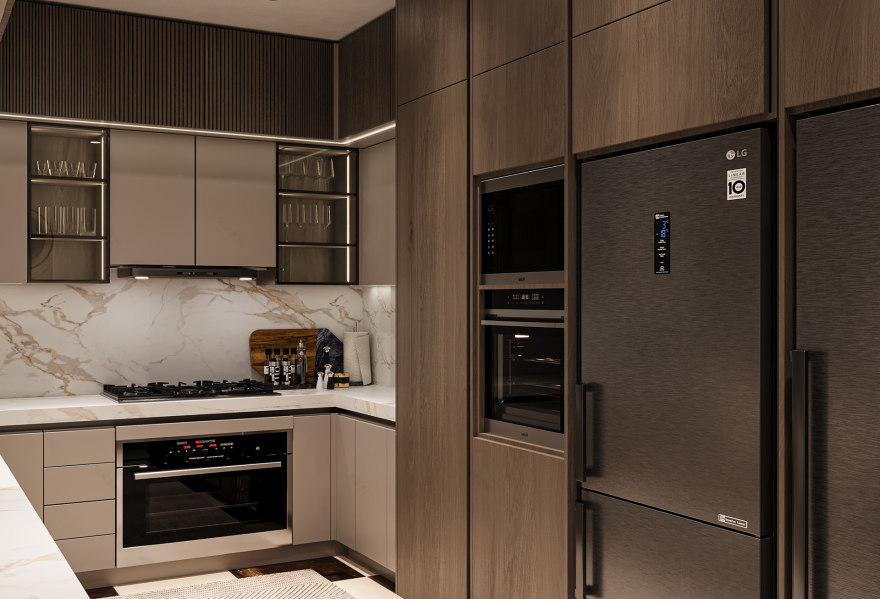 现代温馨公寓丨埃及丨Mariam Ahmed-35