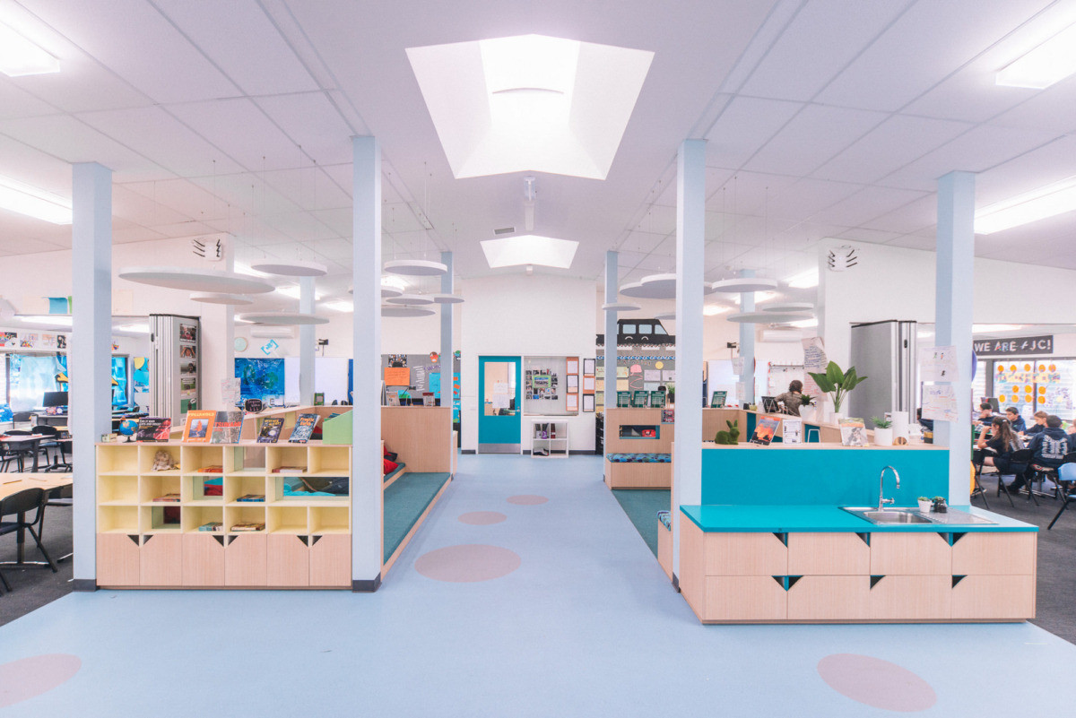 墨尔本小学“田园”学习空间,寓教于乐的灵动设计-5