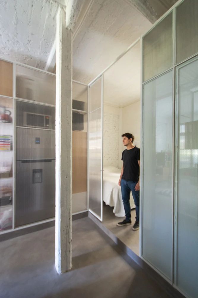 32㎡公寓的极致挑战丨阿根廷布宜诺斯艾利斯丨三角项目-2