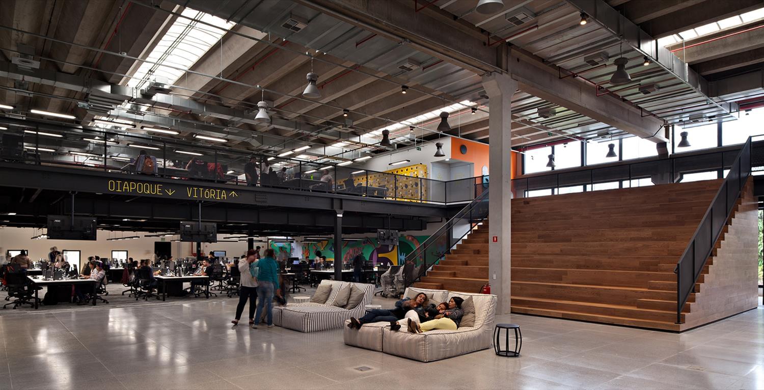 巴西 Mercado Livre 新总部 | 绿色环保与高效互动的办公空间-12