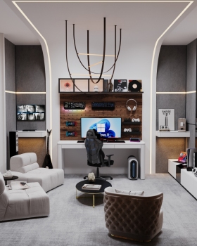 GAMING ROOM MODREN DESIGN