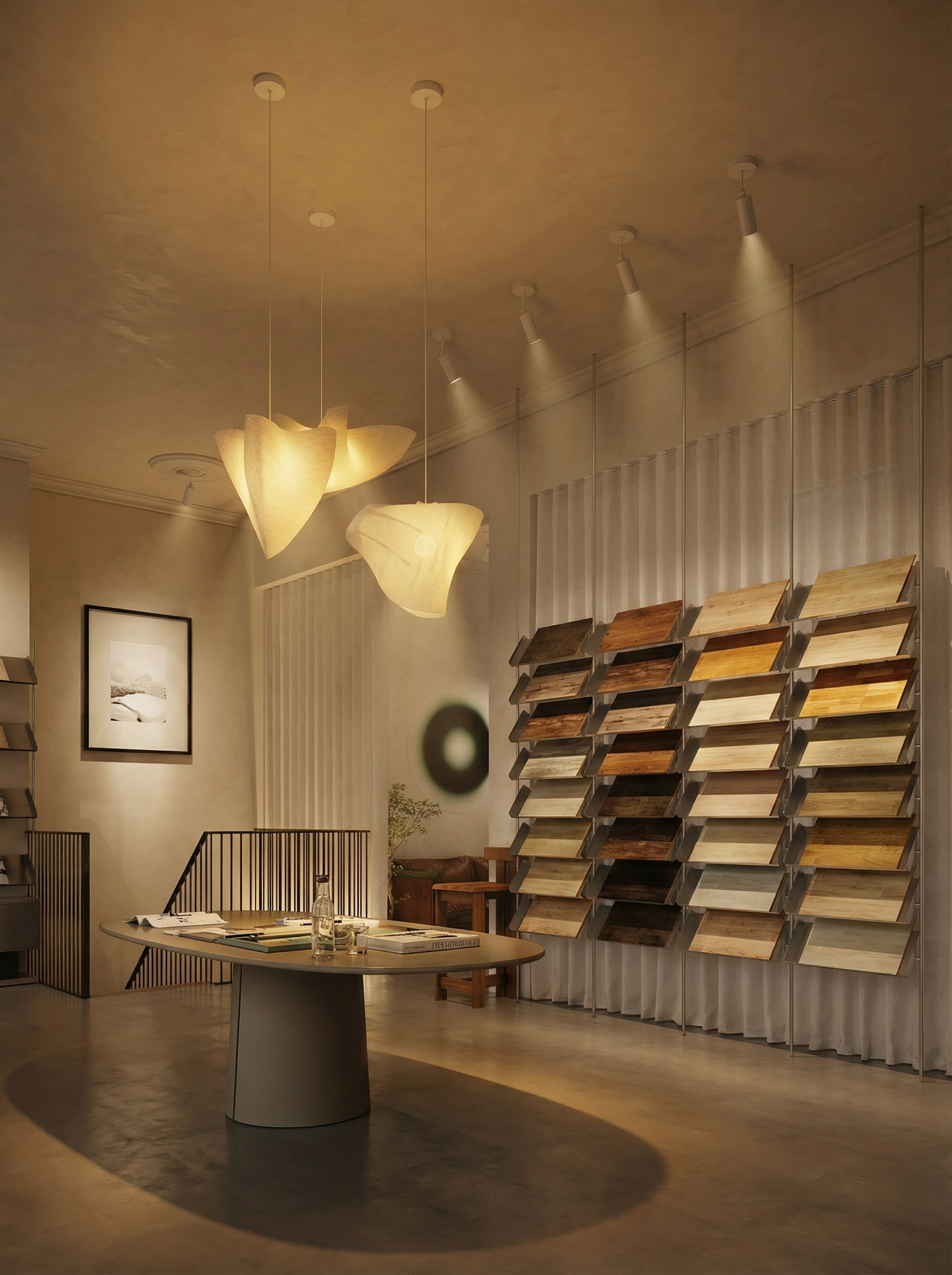 天然饰面材料展厅丨德国柏林丨Mosolova Valeria-9