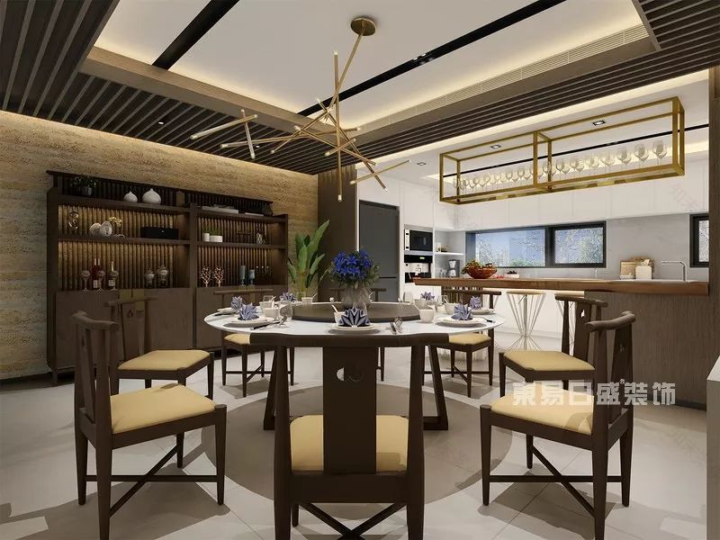 【现代中式】携一抹清透木色,筑一室墨韵书香-13