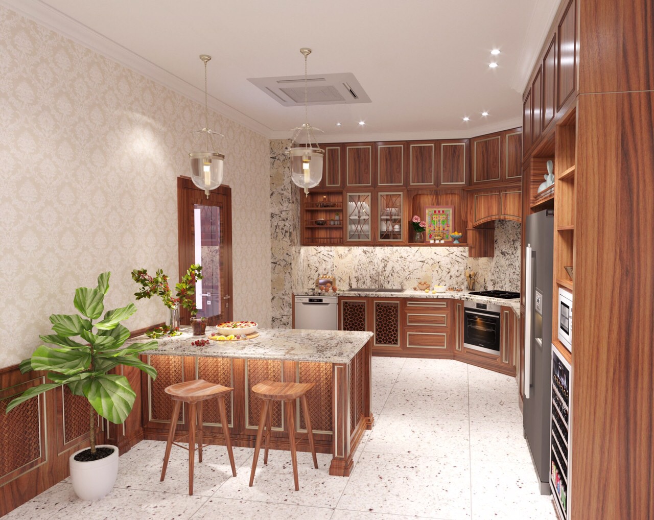 Full inteiror design of a town house in Sai Gon Vietnam-11