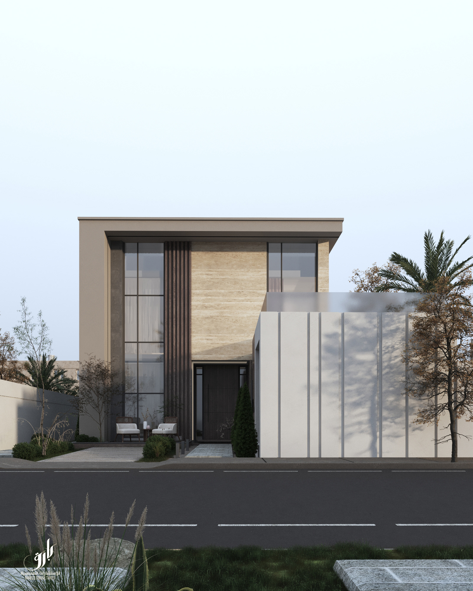 B·H·住宅外部套餐丨沙特阿拉伯丨Bariq Consultants-3