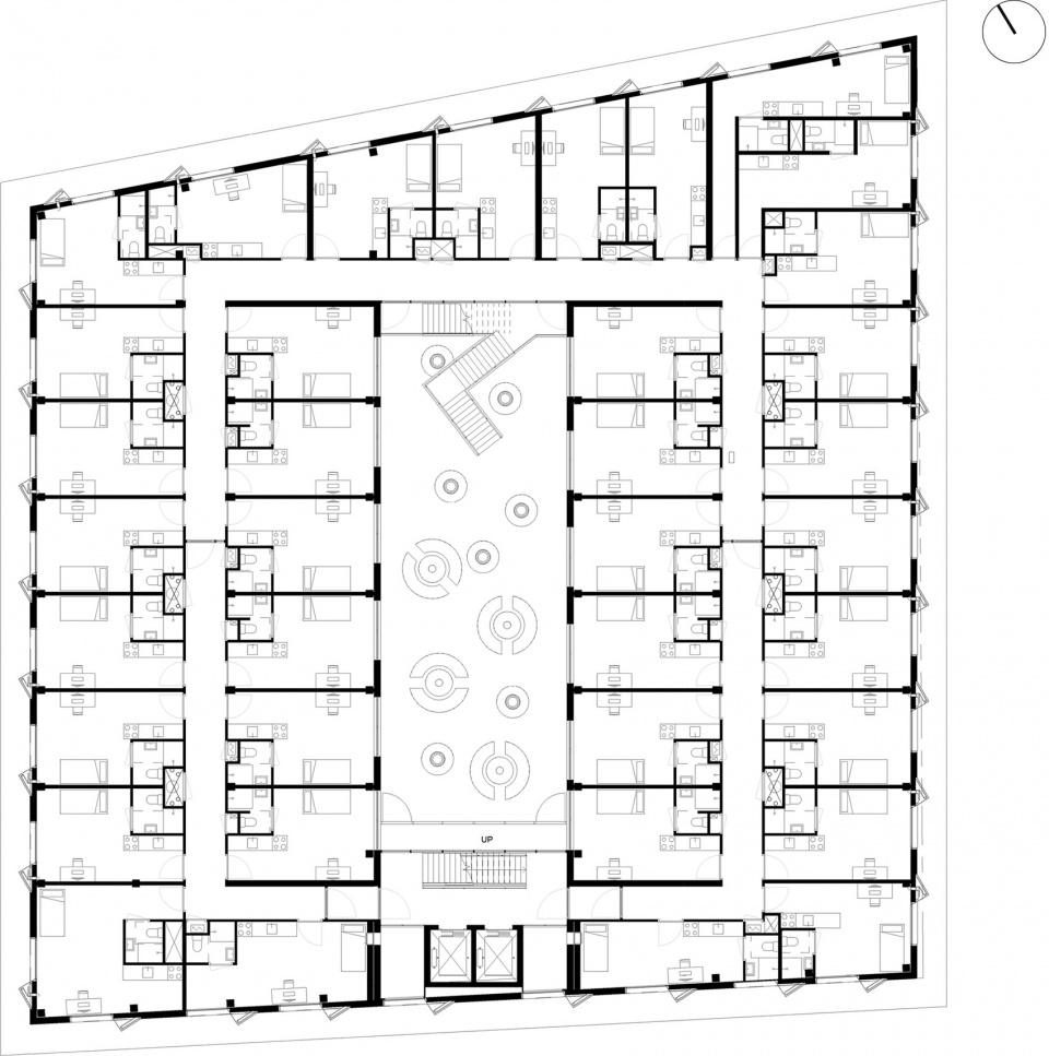 Erasmus校园学生宿舍楼-33