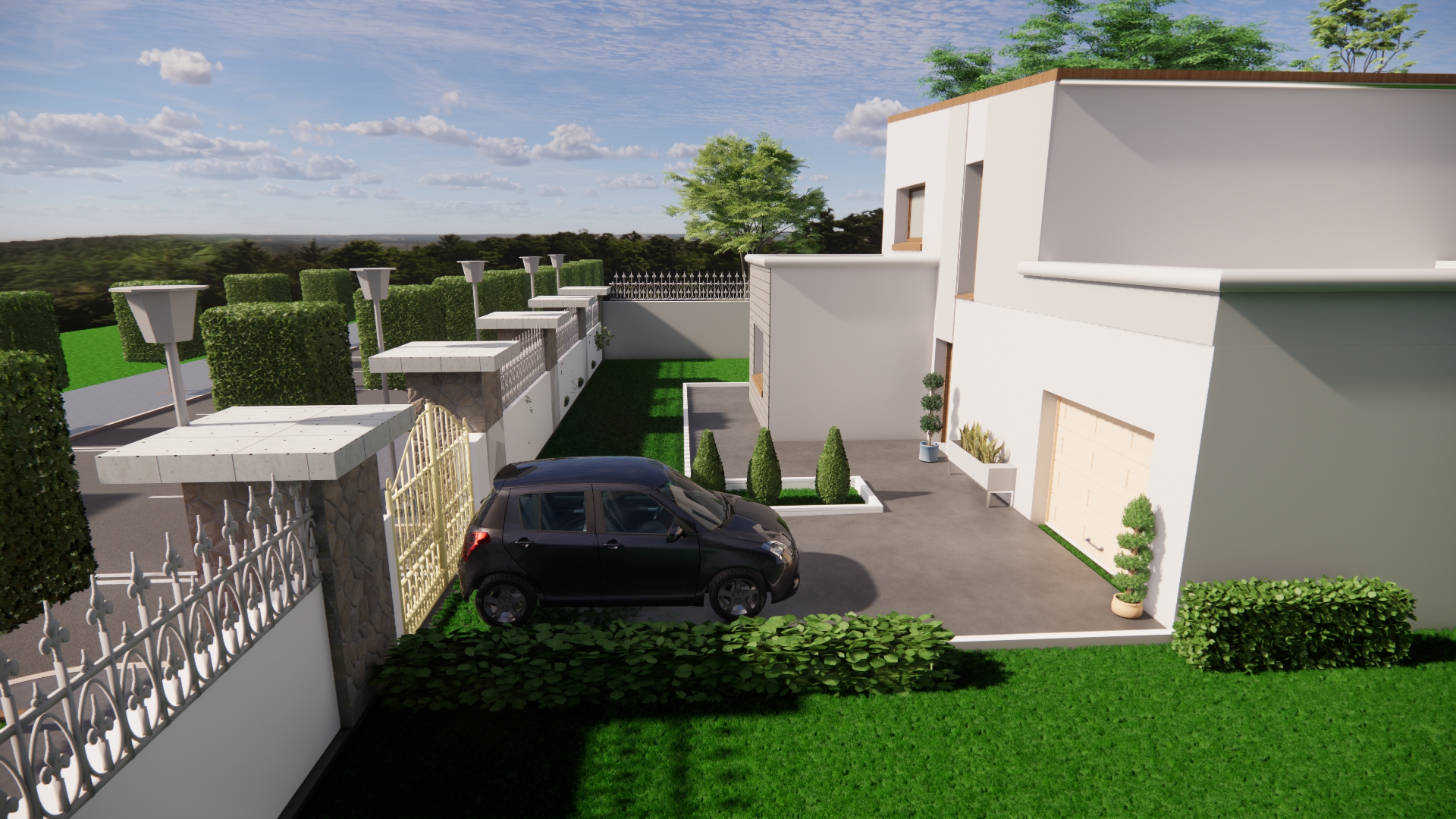 Rendus de villa R+1-5