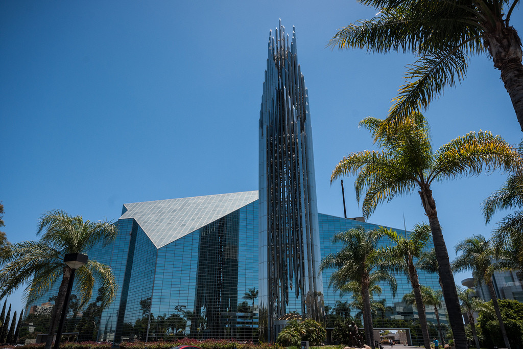 水晶大教堂（现名“基督大教堂”）丨美国洛杉矶丨菲利普·约翰逊建筑公司-25