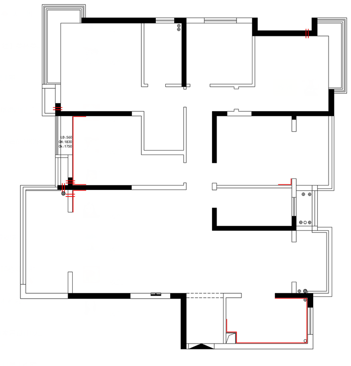 长房东旭 · 现代简约家居设计丨浅尺住建-15