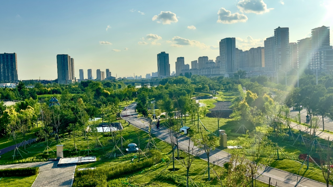 呼和浩特海绵城市建设示范项目竣工，仕奇公园片区焕新亮相-2