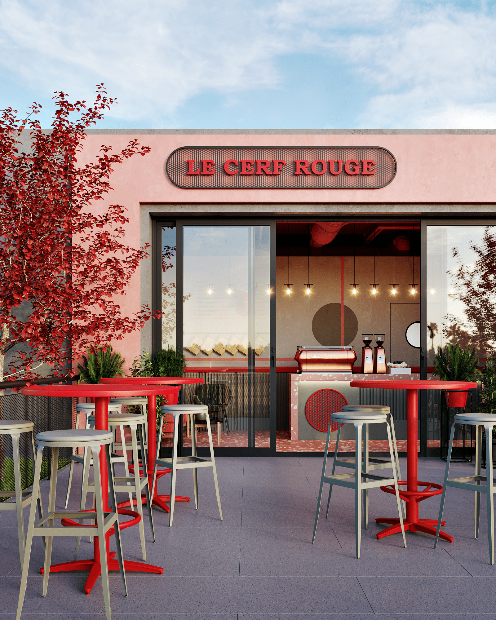 LE CERF ROUGE : THE RED DEER.-7