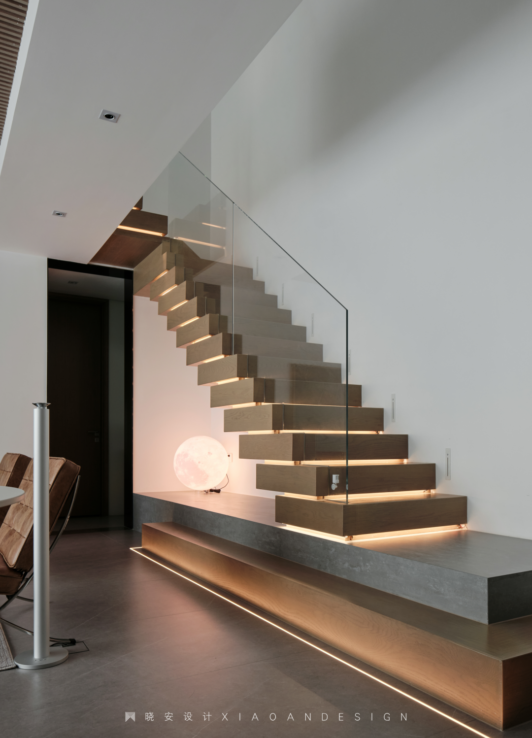 光之诗 · 160㎡极简私宅设计丨晓安设计-26