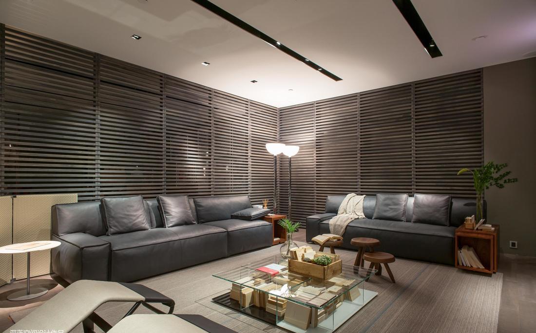 明朗建设打造无瑕顶级家俬展厅,细节尽显精湛工艺-28