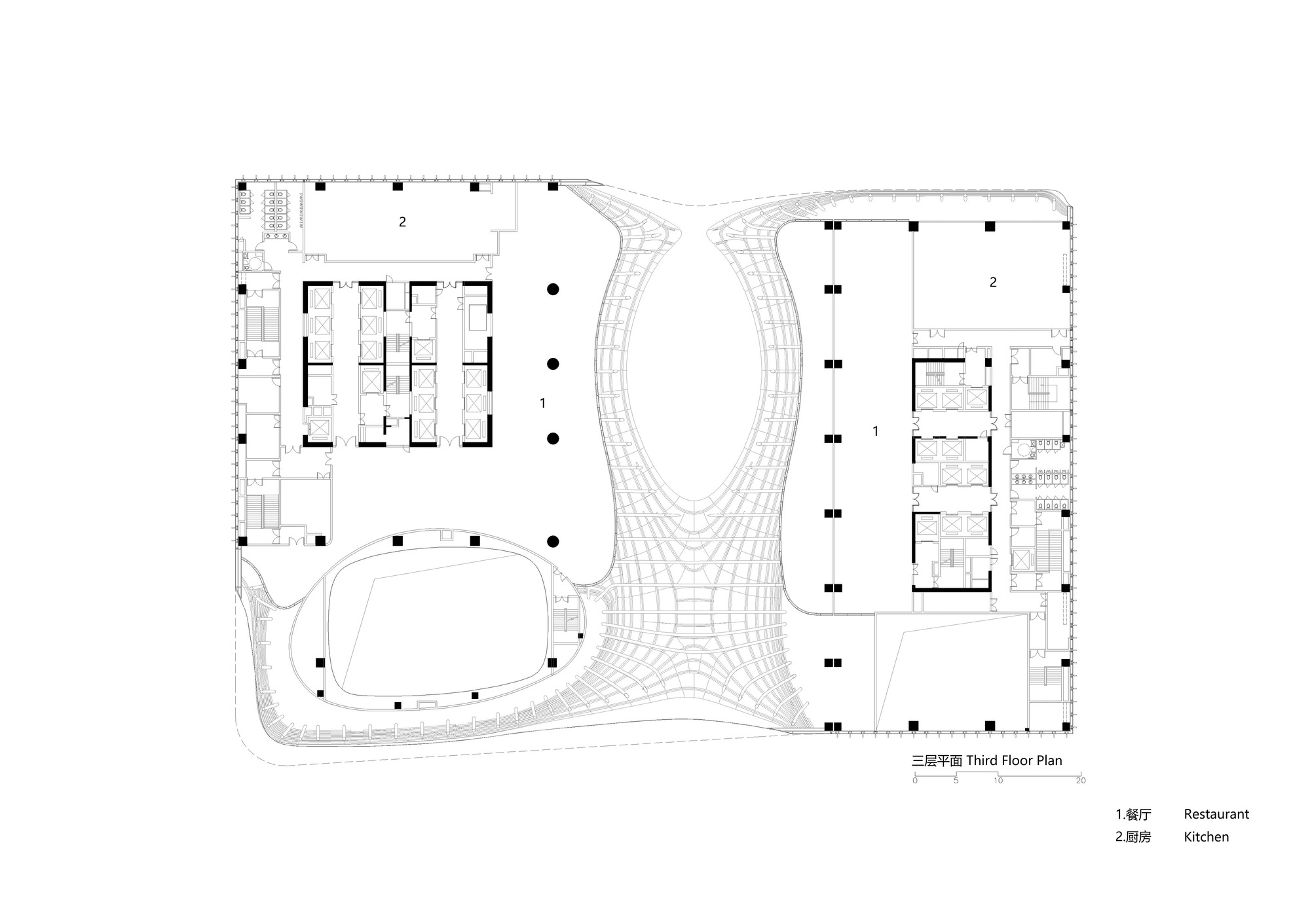 ZHUBO DESIGN丨办公建筑丨CDB Bank & Minsheng Bank Financial Building-38