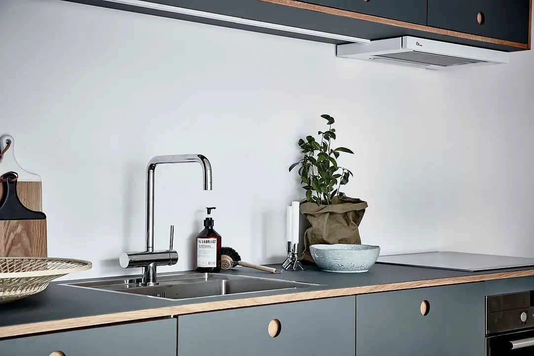 34 平米瑞典公寓，长条形空间妙手回春-7