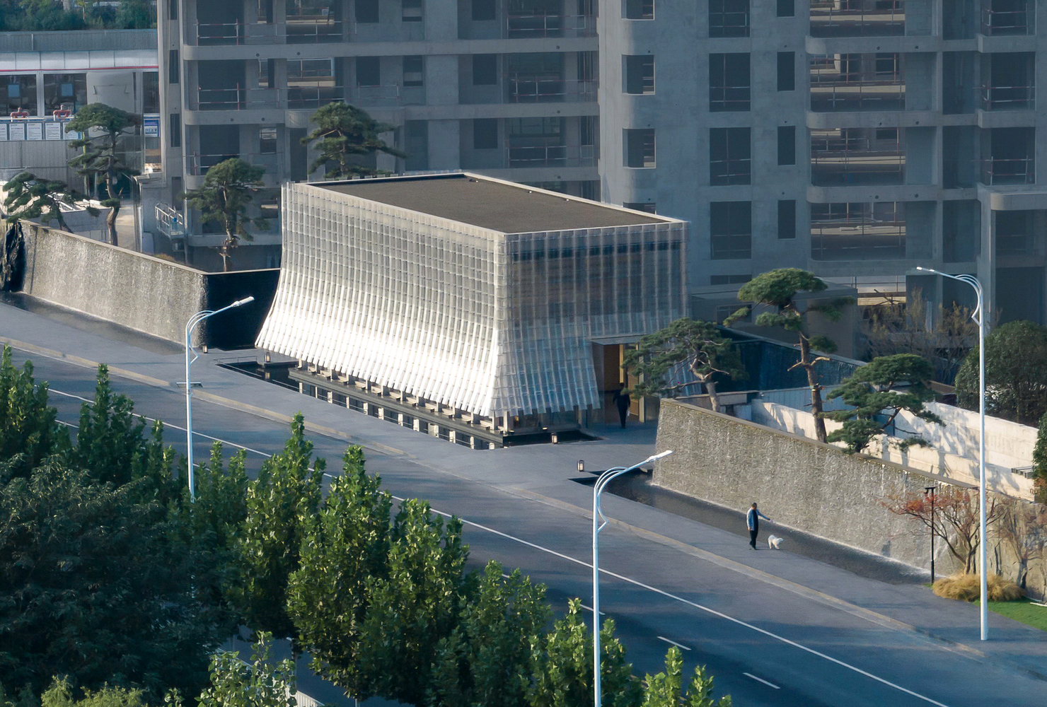 商丘金沙金明書院示范区景观SU模型-3