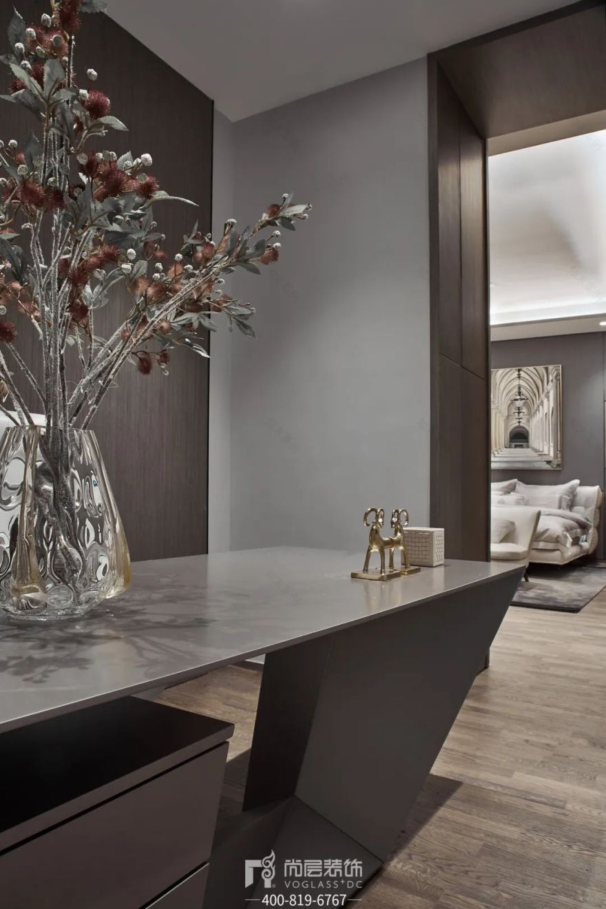 杭州780㎡现代轻奢别墅装修,演绎少即是多的生活美学-70