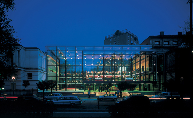 卢布尔雅那国家美术馆中央部分丨斯洛文尼亚丨Sadar+Vuga-16