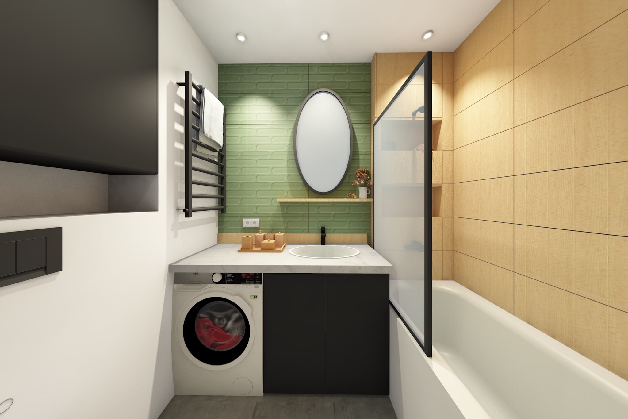 Interior with a summer mood-7