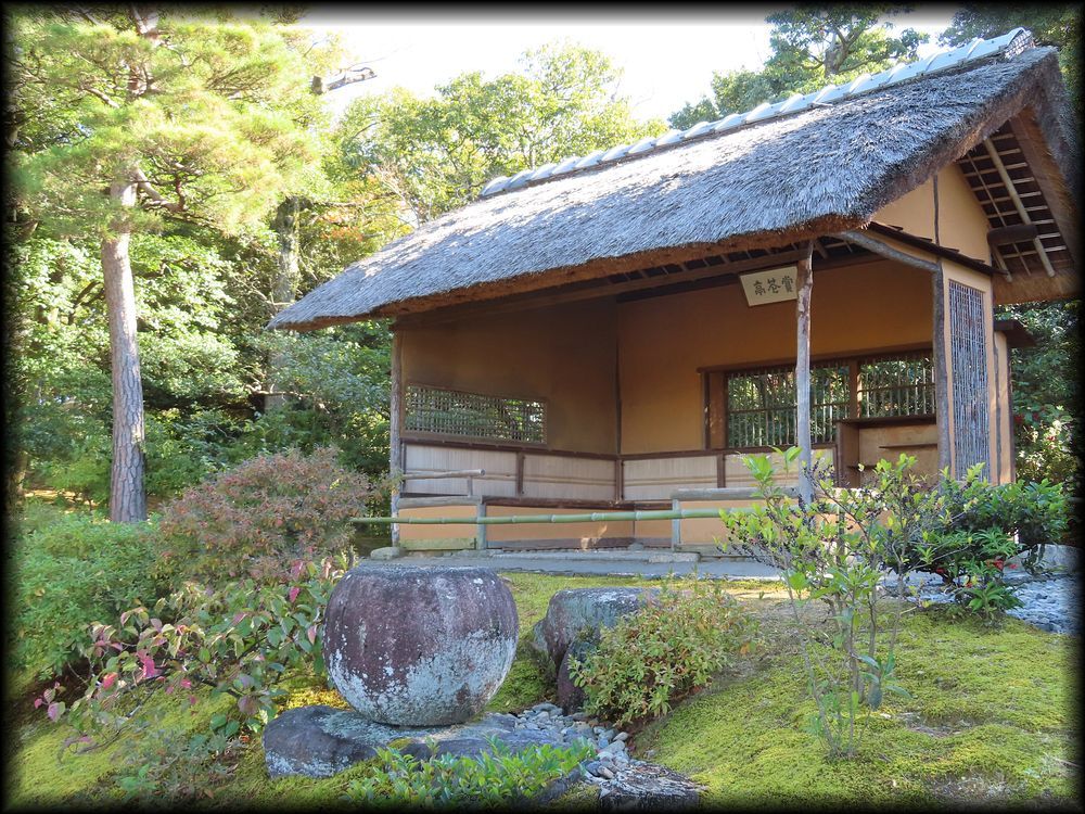 桂离宫的持仏堂,园林堂与“夏之茶屋”赏花亭等建筑丨日本京都-4