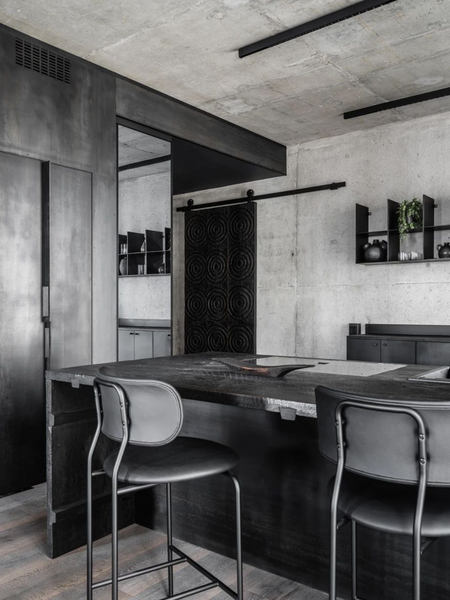 莫斯科公寓室内设计丨俄罗斯莫斯科丨Ariana Ahmad 设计工作室-24