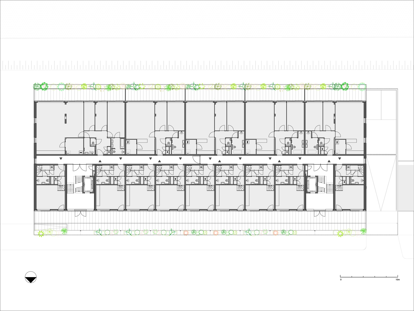 阿姆斯特丹绿色阶梯住宅 | Klencke NL Architects-112