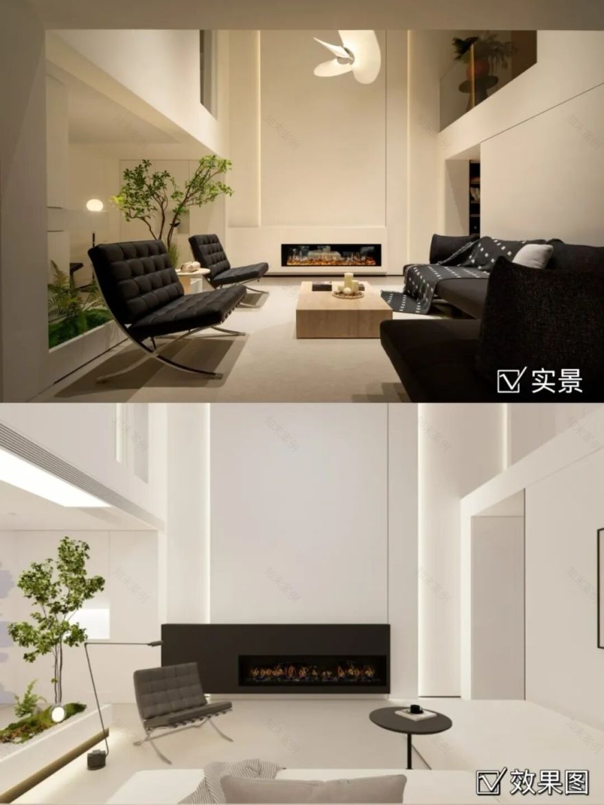 陌上新作|效果图输给实景,320㎡精装+毛坯的逆袭-21