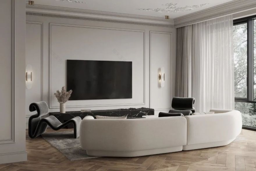 现代轻奢别墅丨Ruslanovna-11