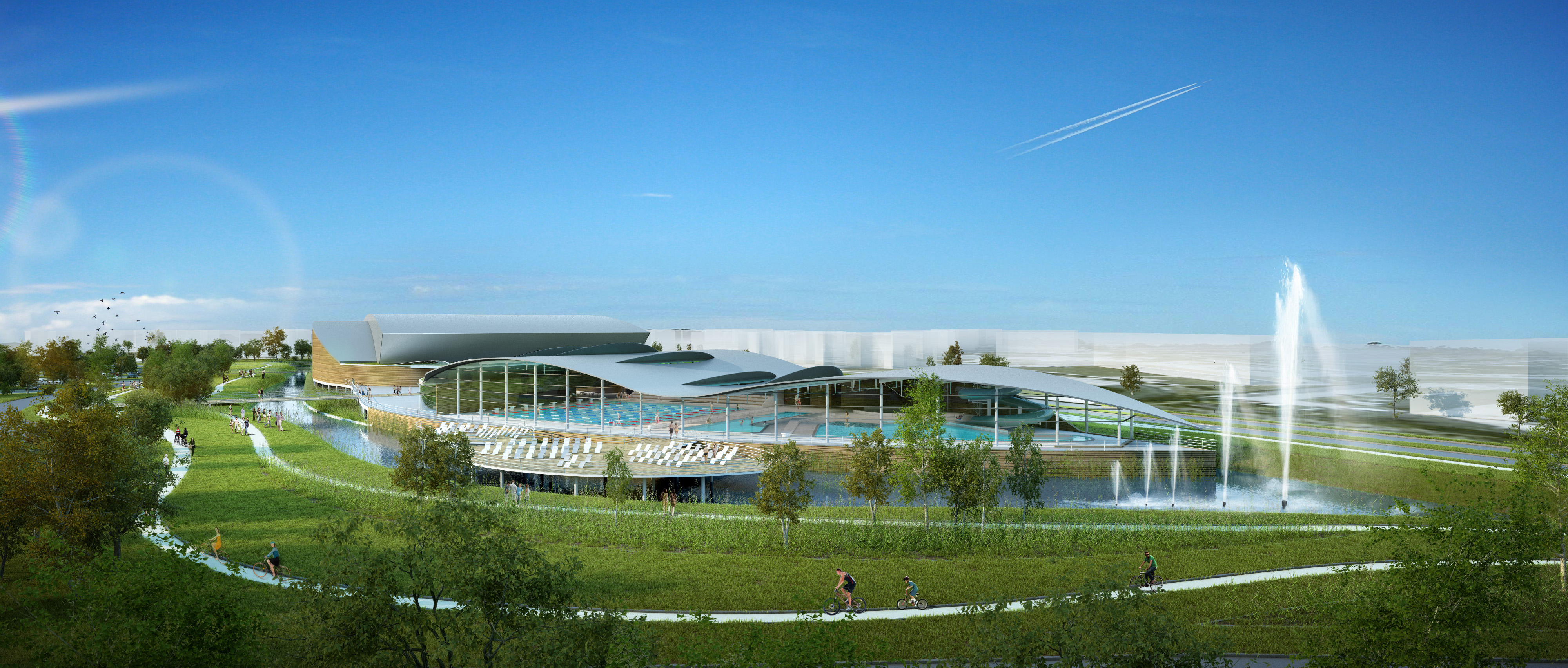 Aquatic Centers & Pools - 3D Visualization (Archive)-19