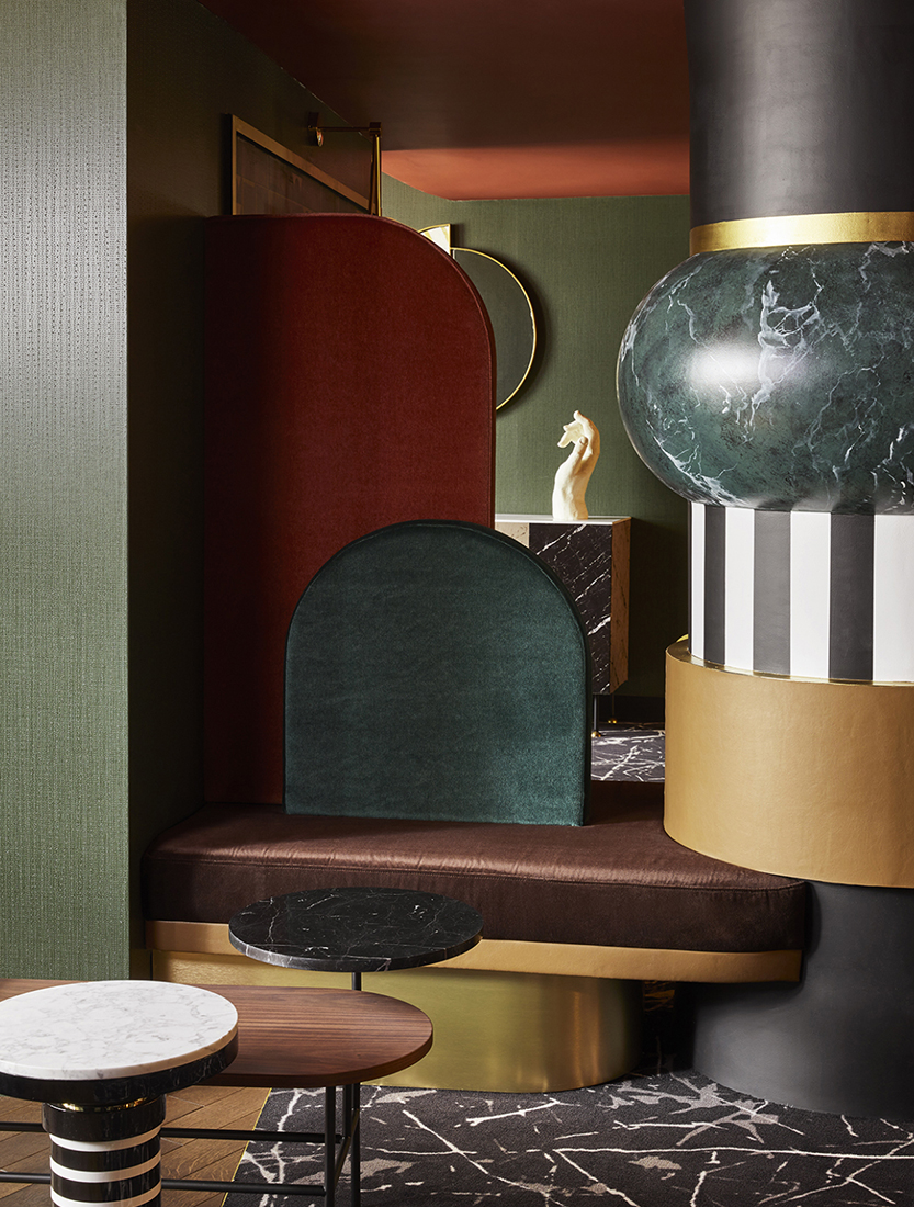 Оскар Люсьен Оно: отель в Париже с мотивами Memphis-1