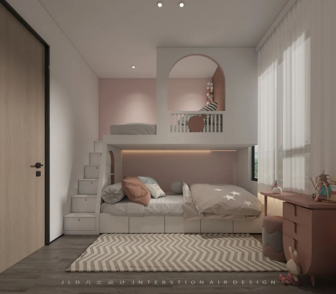 北欧风清新之作 · 福建漳州室内设计案例丨中国漳州丨JLD 设计-27