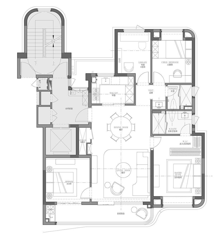 旭辉恒基铂悦·五缘湾上丨中国厦门丨北京居其美业室内设计有限公司-48