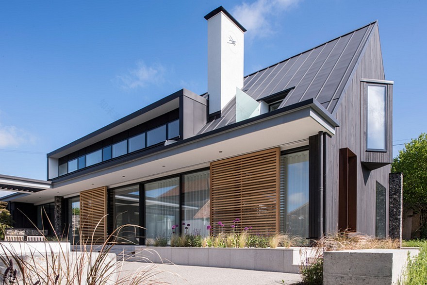 House 19 is a Fusion of Traditional Architectural Forms and Pragmatic Sustainability Features-9