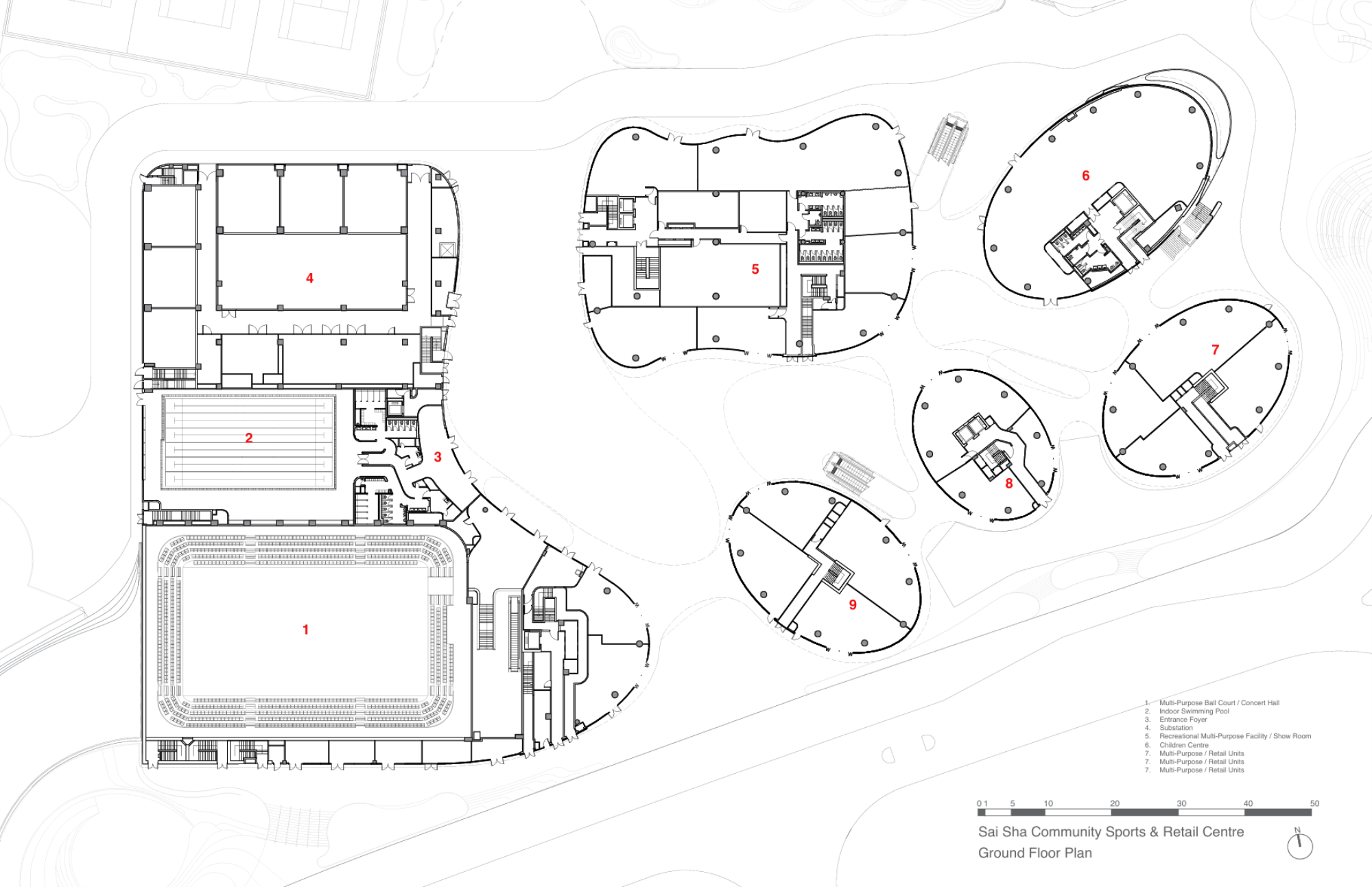 西沙GO PARK丨中国鞍山丨Zaha Hadid Architects（扎哈·哈迪德建筑事务所）-48