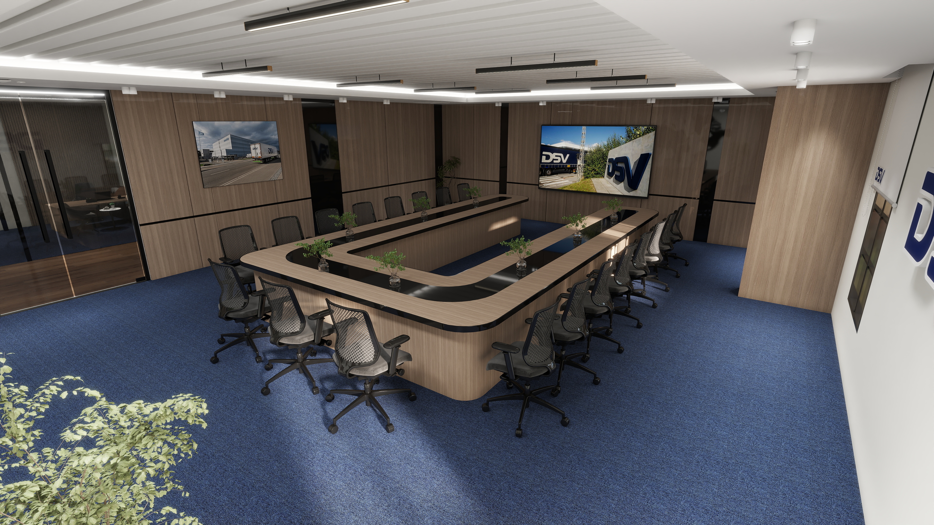 Modern Corporate Boardroom | Interior Design-4