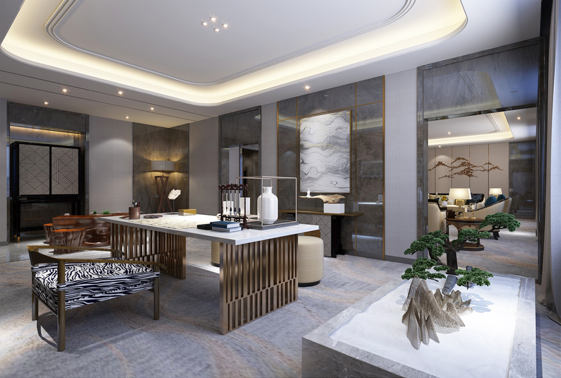 银川瑞吉酒店设计方案鉴赏|银川酒店设计装修公司推荐-7