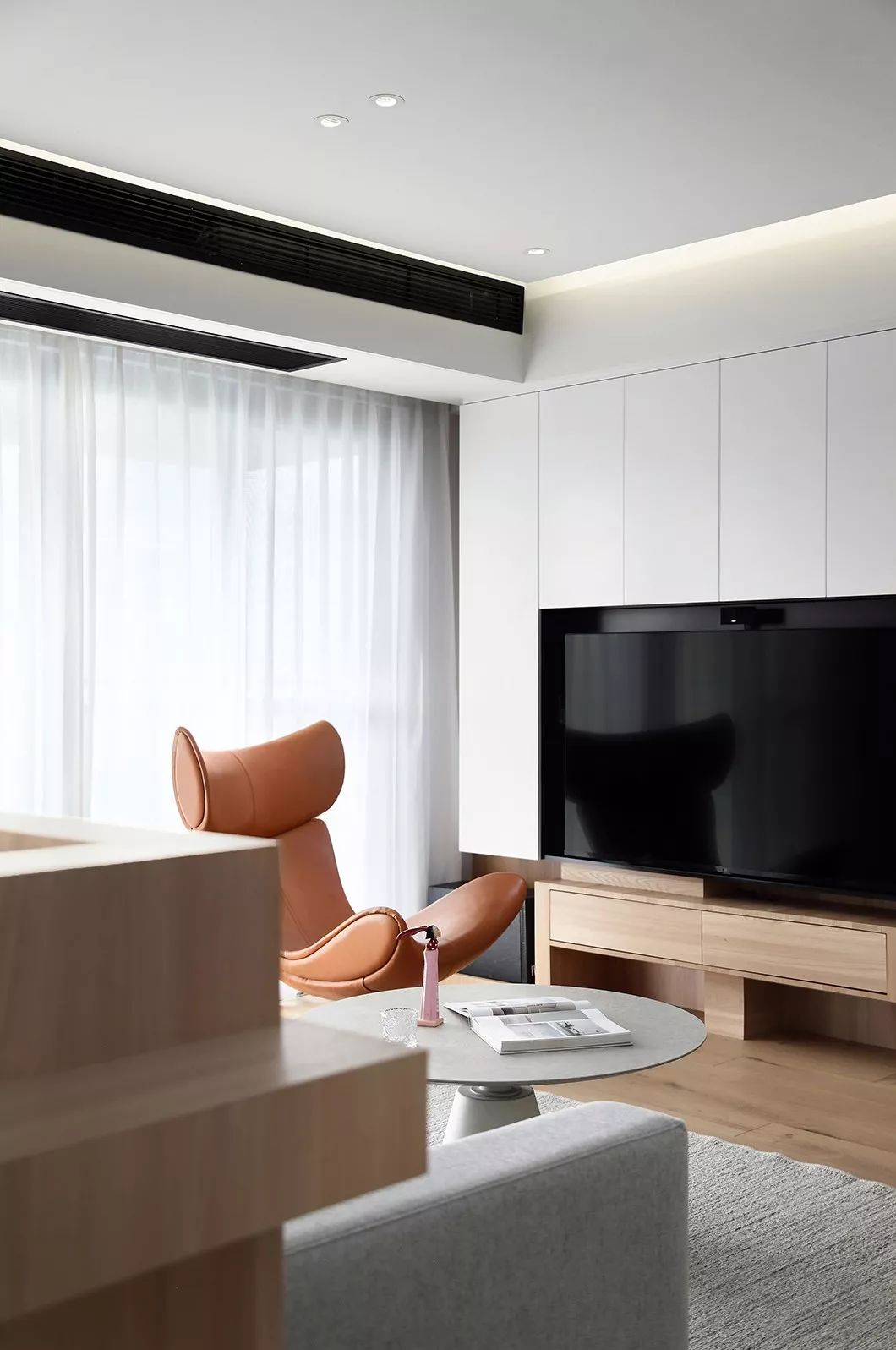 广州 140㎡原木极简空间，诠释生活美学-17