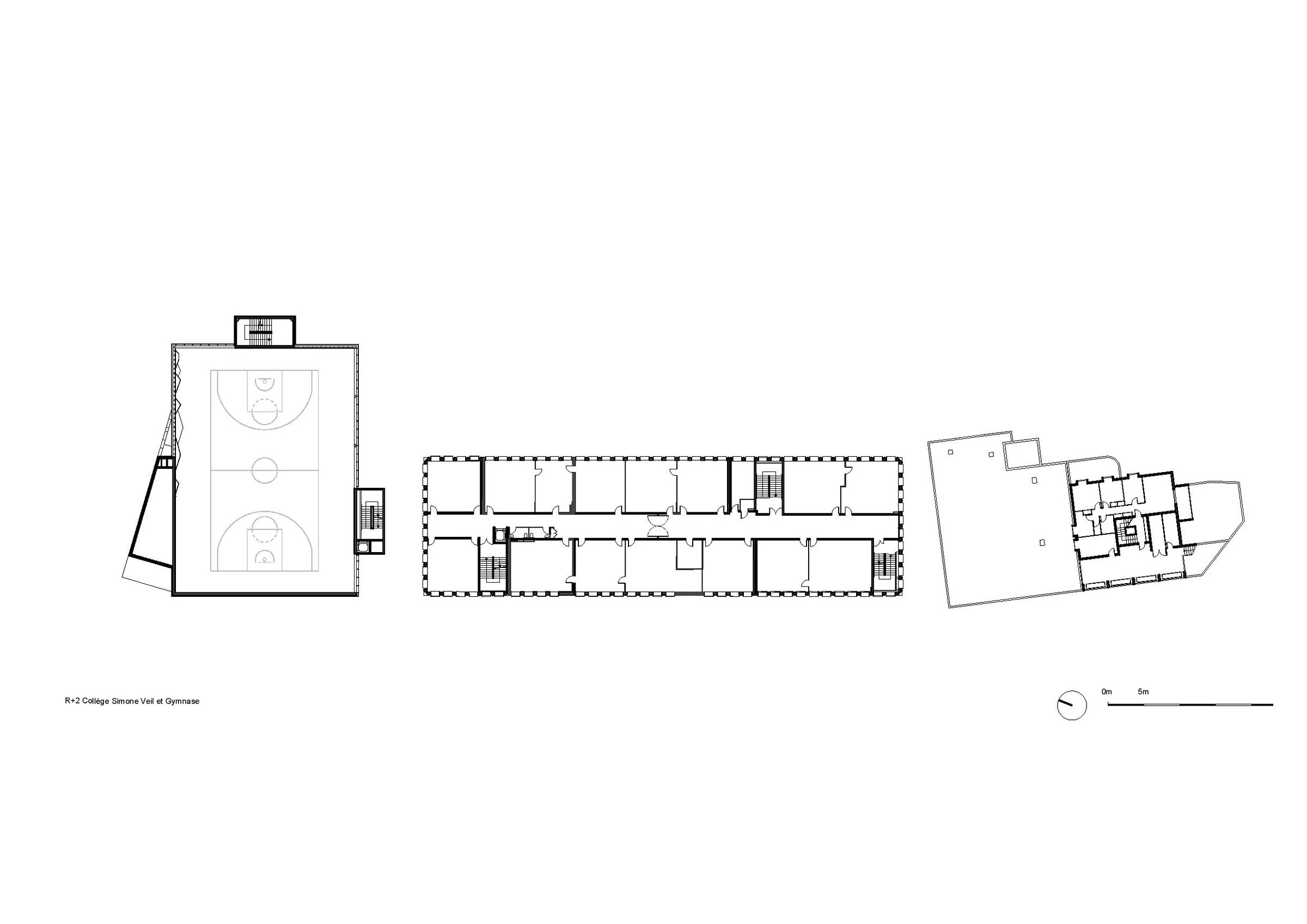 Simone Veil 中学丨法国尼斯丨Comte Vollenweider Architectes-44