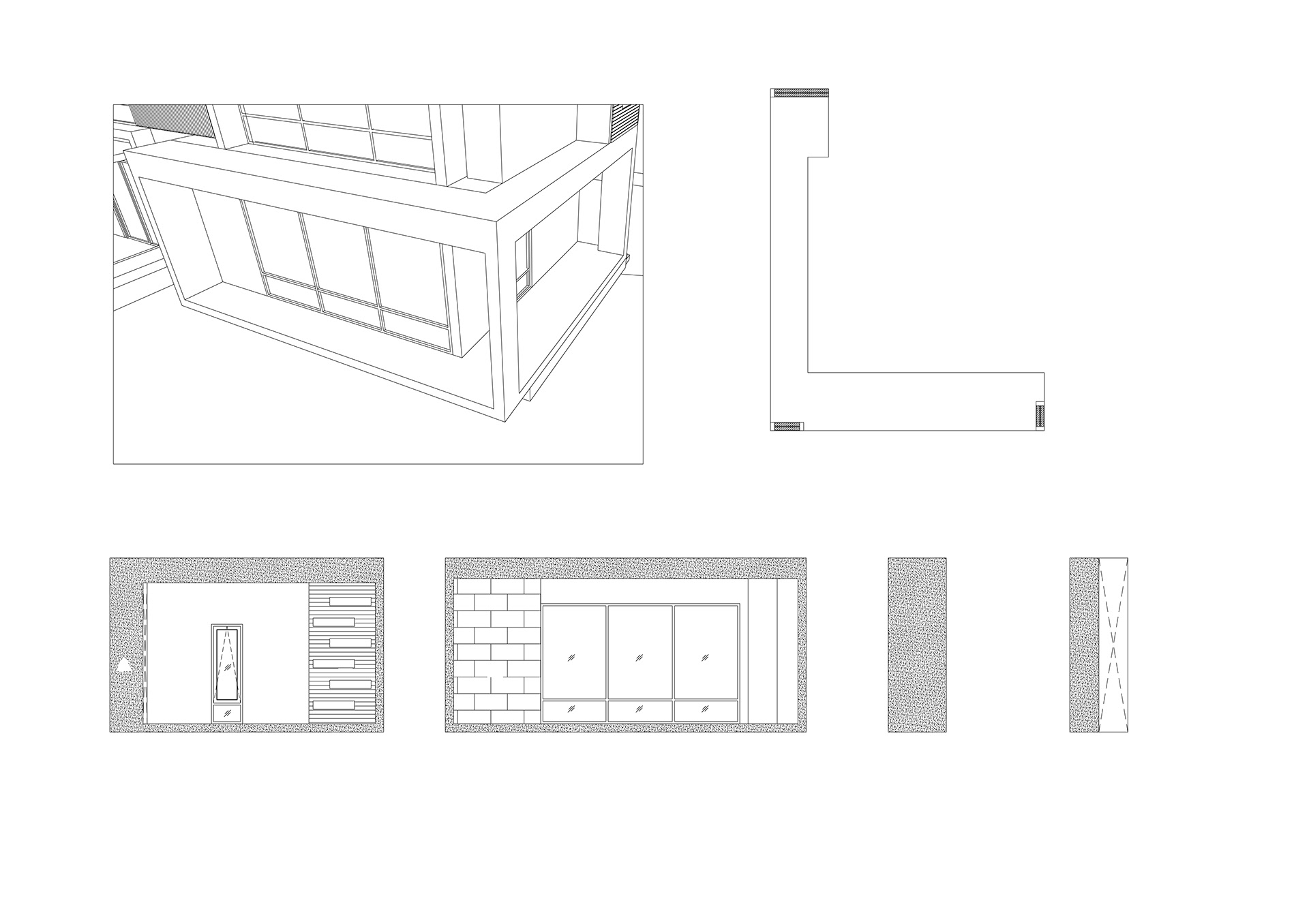 architectural drawing of residential house-17