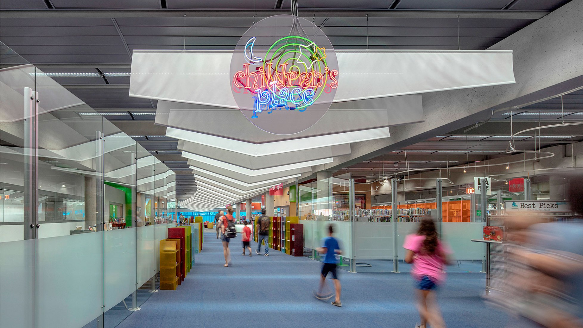 凤凰城巴顿·巴尔中央图书馆丨美国凤凰城-17