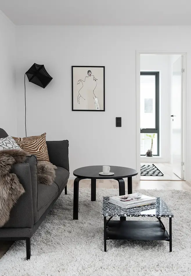 瑞典现代风格住宅，开放厨房与步入式衣橱-8