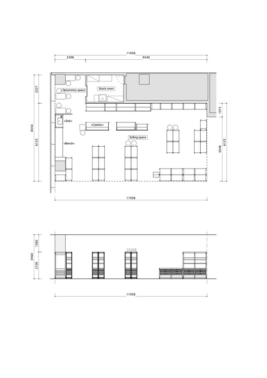 东京 ginza loft 商店的眼镜店设计-12