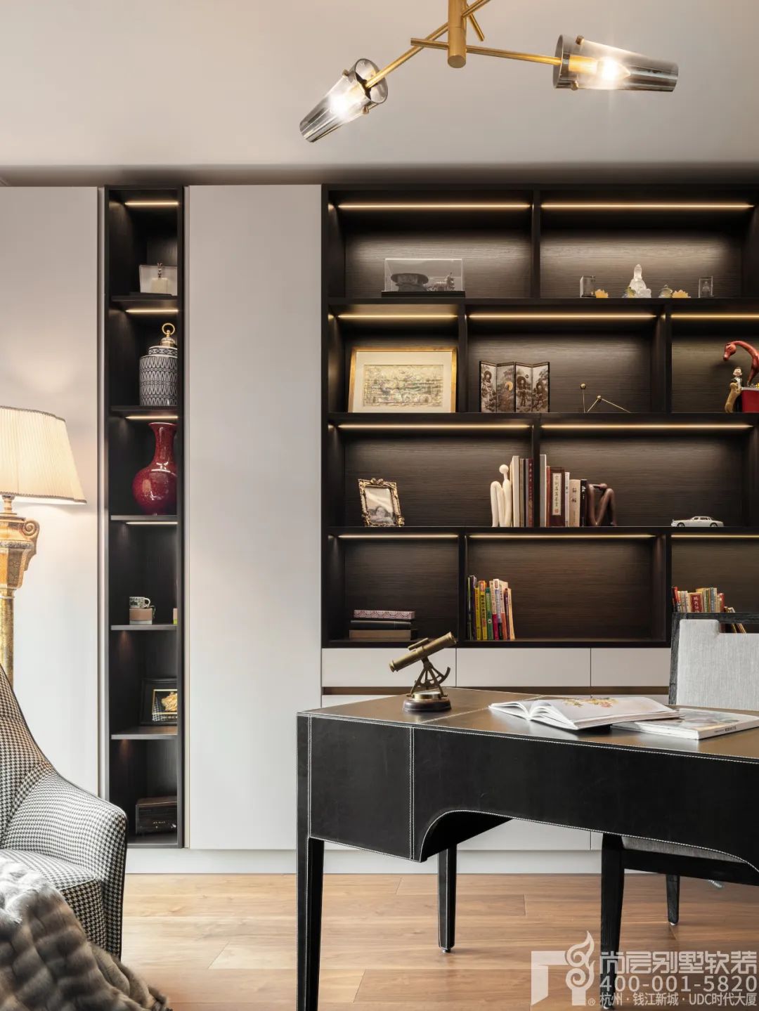 美式轻奢大平层丨尚层别墅装饰-42