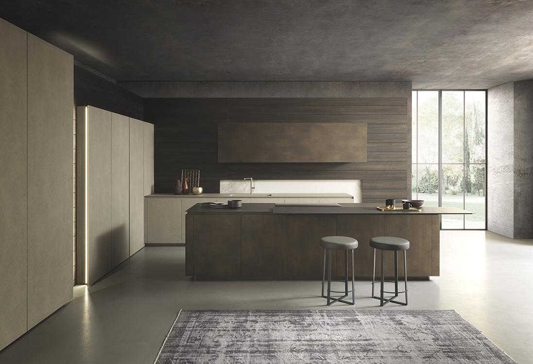 SKILL - минимализм кухни с островом  | Modulnova Cucine-2