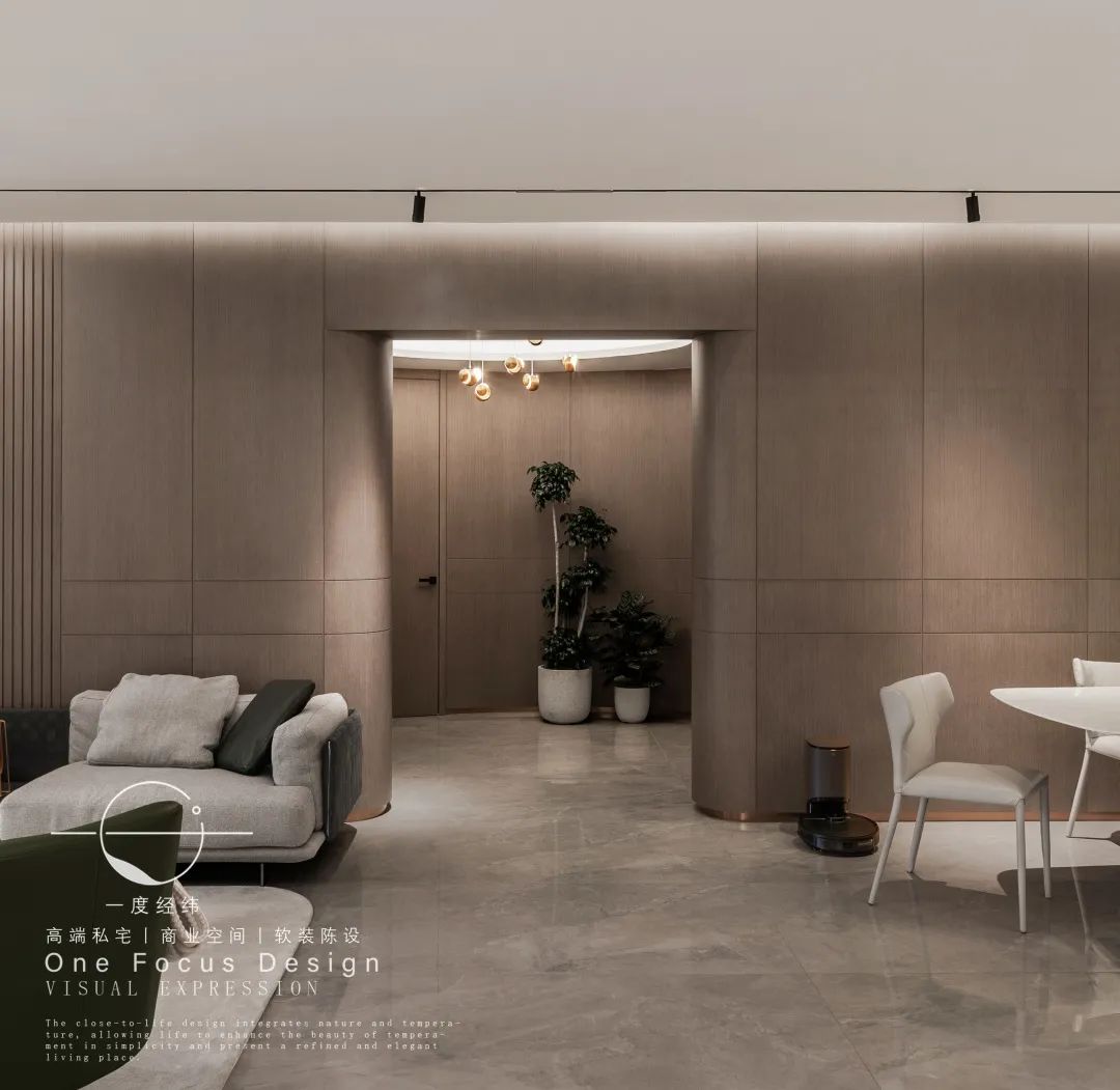 弧度中的温暖港湾·245㎡现代家居设计丨中国深圳丨深圳一度经纬设计-42