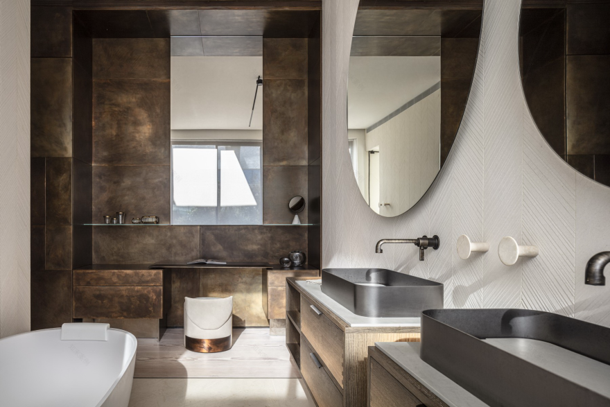 特拉维夫顶层复式丨以色列特拉维夫丨Pitsou Kedem Architects-13