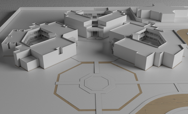 Architecture Volumetric Model-5