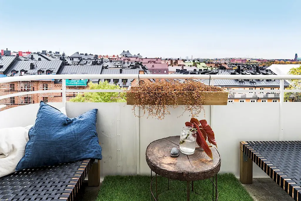 黑墙之魅 | 大胆尝试的小户型瑞典公寓-17